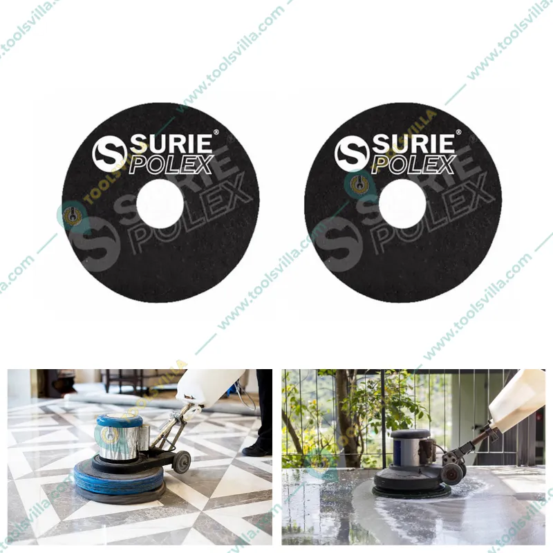 Surie Polex 17 Inch Floor Shining Pads for Diamond Polishing Machine