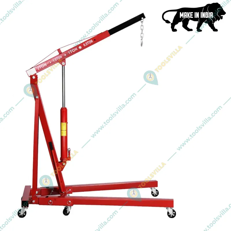 3D Master 2 Ton Capacity Hydraulic Floor Crane With 2450 mm Maximum Lifting Height