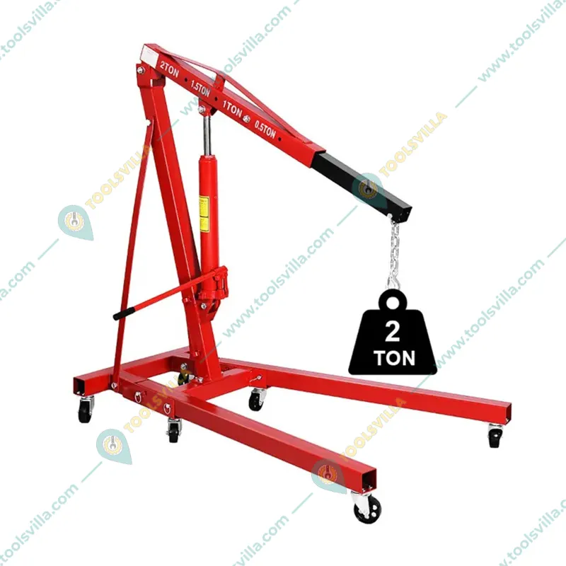 3D Master 2 Ton Capacity Hydraulic Floor Crane With 2450 mm Maximum Lifting Height