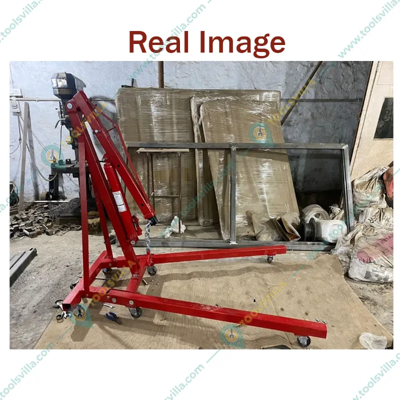 3D Master 2 Ton Capacity Hydraulic Floor Crane With 2450 mm Maximum Lifting Height