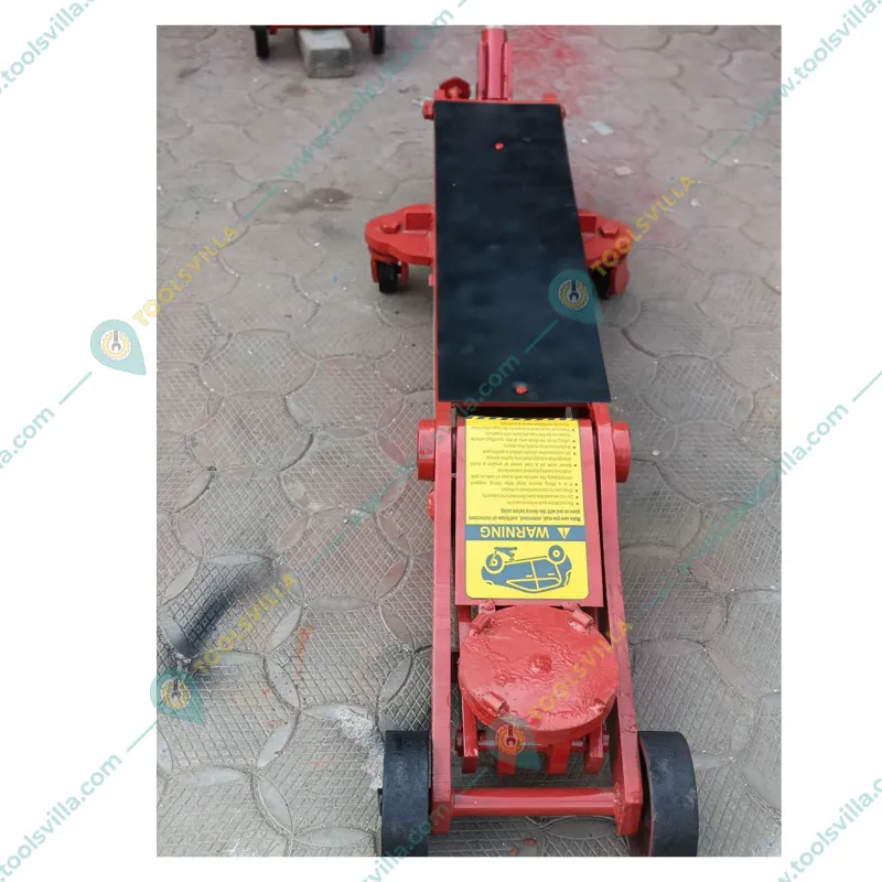 Driger 15 ton Hydraulic Floor Trolley Jack With Oil Seal Kit-560 mm Maximum lifting Height (1 Year Warranty)