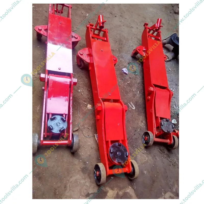 Driger 15 ton Hydraulic Floor Trolley Jack With Oil Seal Kit-560 mm Maximum lifting Height (1 Year Warranty)