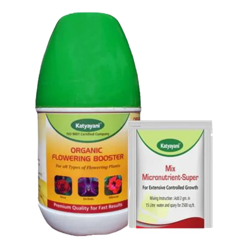 Katyayani Flowering Fertilizer | Bloom Booster | 250 ml(Pack-4 x 250 gm)