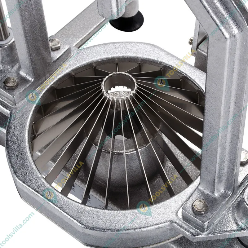 Commercial Stainless Steel Manual Operated Flower Type Onion Cutter Machine