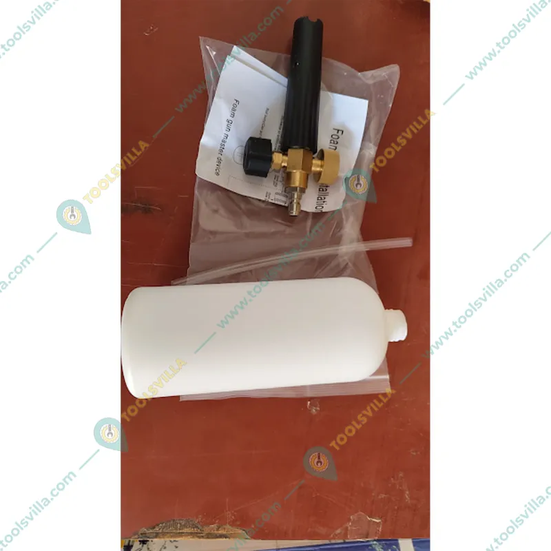 Heavy Duty Foam Cannon for Pressure Washer, Wide Neck and Wide Base