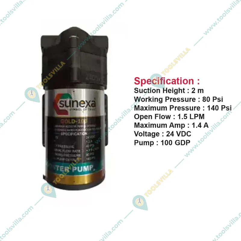 Fogger Pump 100 GPD for Fogger Kit System	