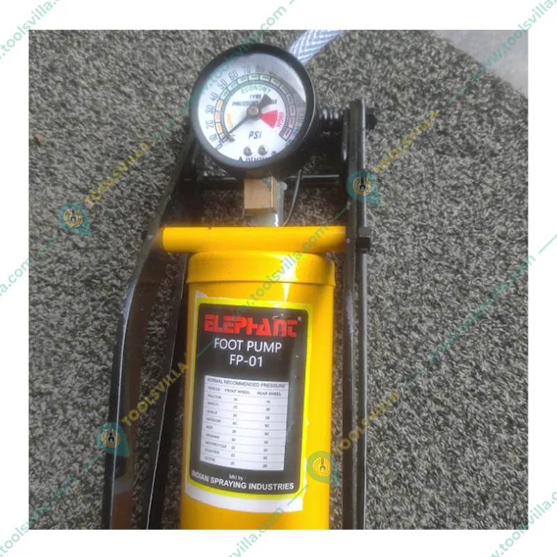 Elephant Foot Air Pump - 150 Psi Max. Pressure (FP-1)