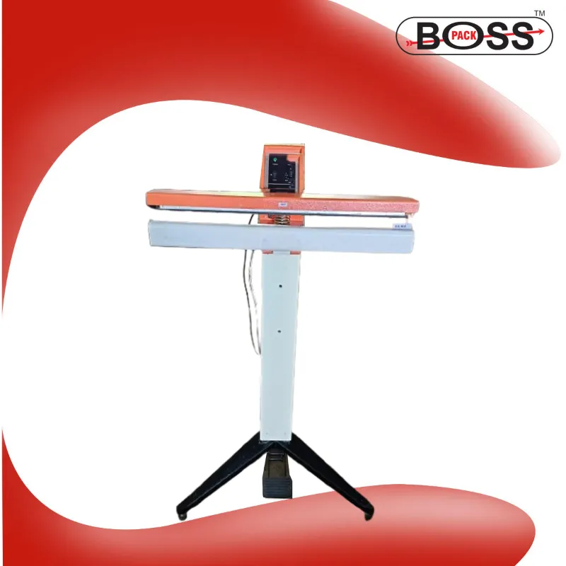 Boss Pack Impulse Type 12 inch Foot Sealer of 1.6 mm Sealing Width (Heavy Duty Model) with 1 Year Warranty