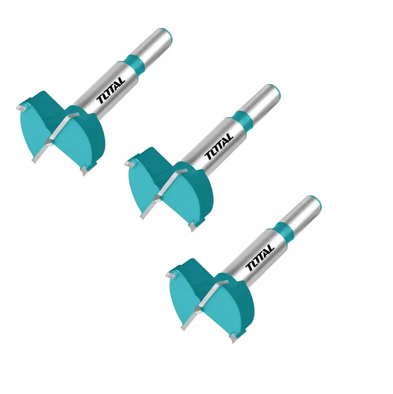 Total 25 mm TCT Forstner Drill Bit for Wood (TAC180251) - Pack of 3