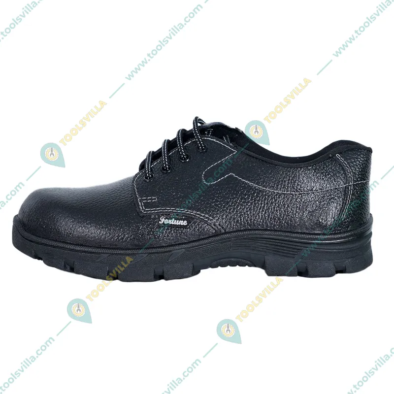 Premuim Quality Pack of 2 Safety Shoe - Pvc Sole, Low Ankle,  With Steel Toe(Size-6)