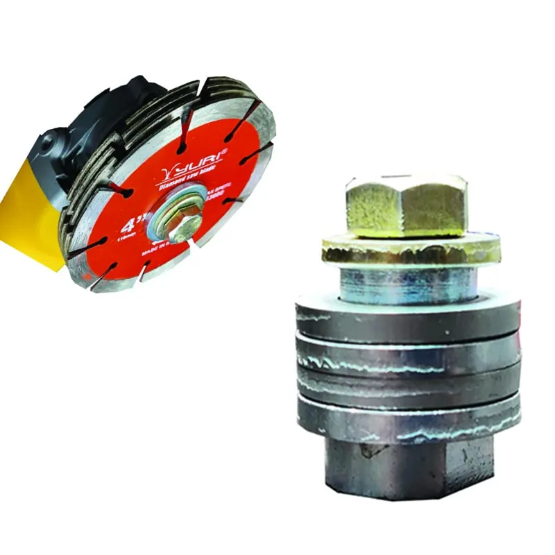 4 Blade Connecting Adapter/Attachment For Using Four Blades On A 100mm (4") Angle Grinder, Cutting Size 25mm (1")