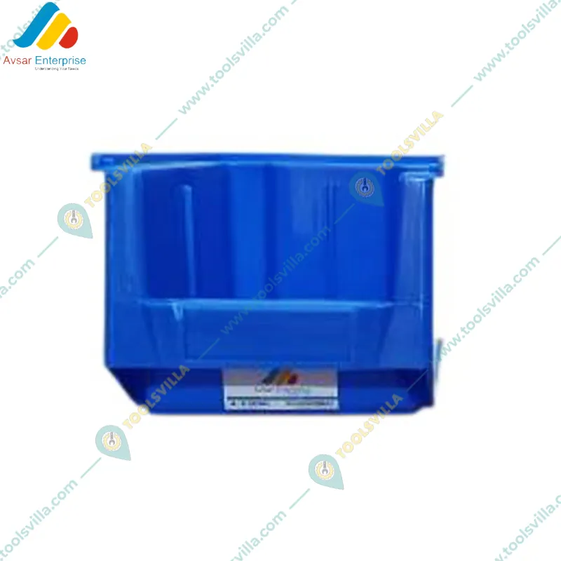 Avsar 230 x 150 x 120 mm FPO Blue Storage Bin, Premium HDPE Material (Bin-25) - Pack of 6