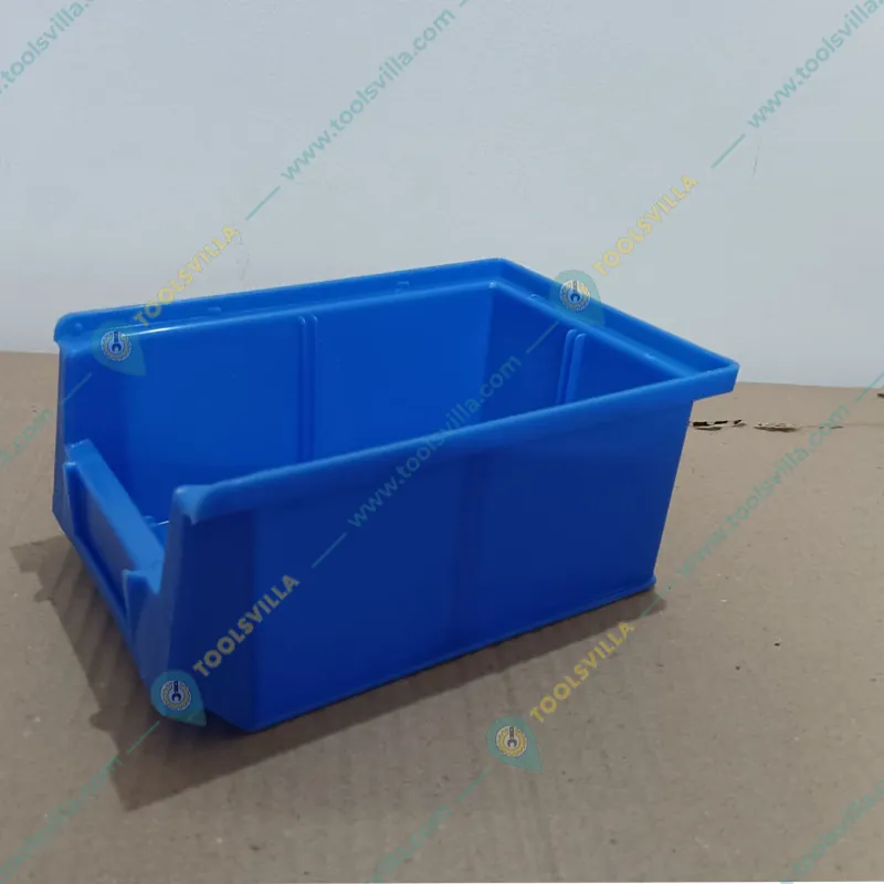 Avsar 230 x 150 x 120 mm FPO Blue Storage Bin, Premium HDPE Material (Bin-25) - Pack of 6