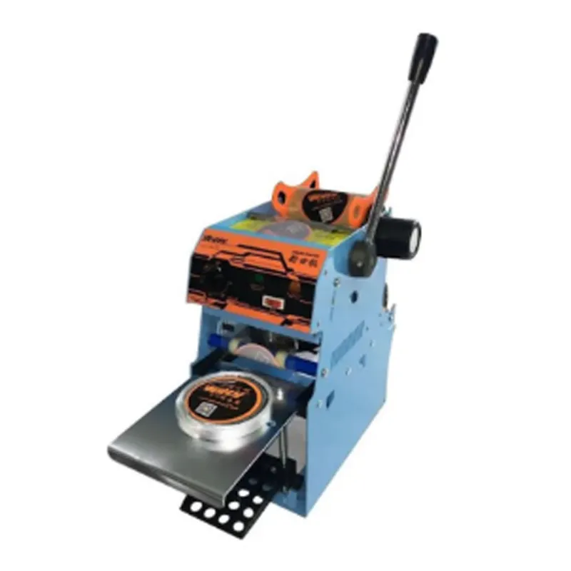 70, 75, 90 & 95 mm Diameter Single Cup Sealing Machine 
