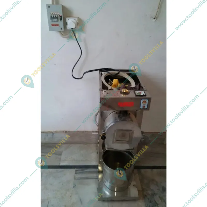 Fully Automatic 2 in 1 SS Pulverizer Machine/Masala Grinder for Dry Grinding 20-150 kg/hr, 3 HP Motor
