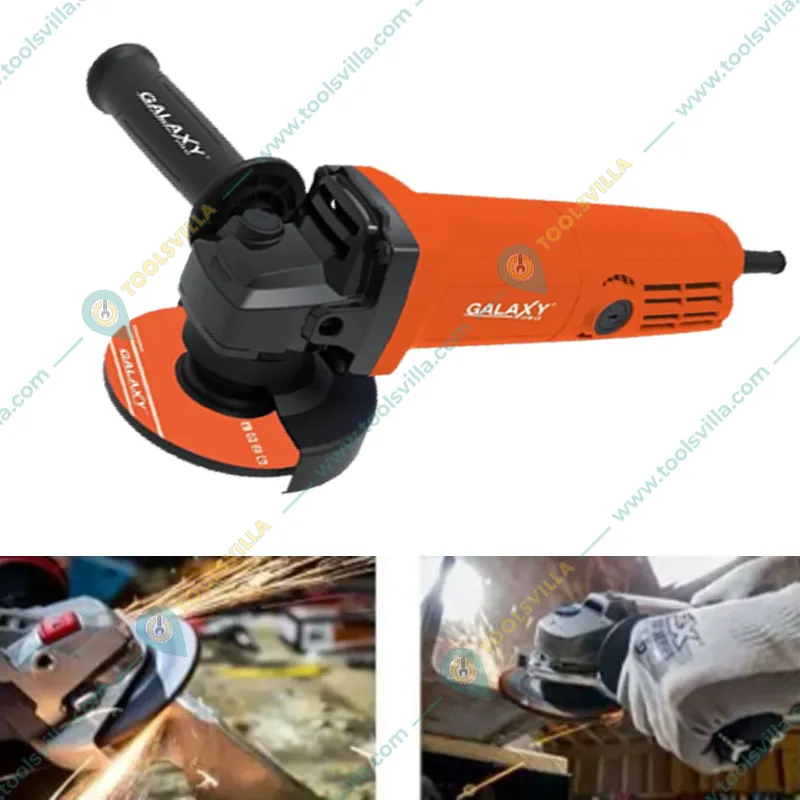 Galaxy Pro 100 mm 1200 Watt Angle Grinder With Accessories, 11000 RPM (GLX-1200)