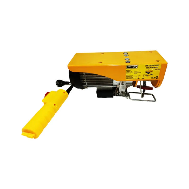 GALLOP 250/500 Kg Steel Mini Electric Wire Rope Hoist, KCEH500