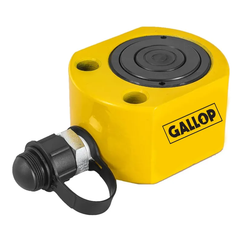 GALLOP Low Height Multi Stage FPY Series 20000 Kg (20 Ton) Lifting Cap. Cylinder Jack, G-FPY-201L