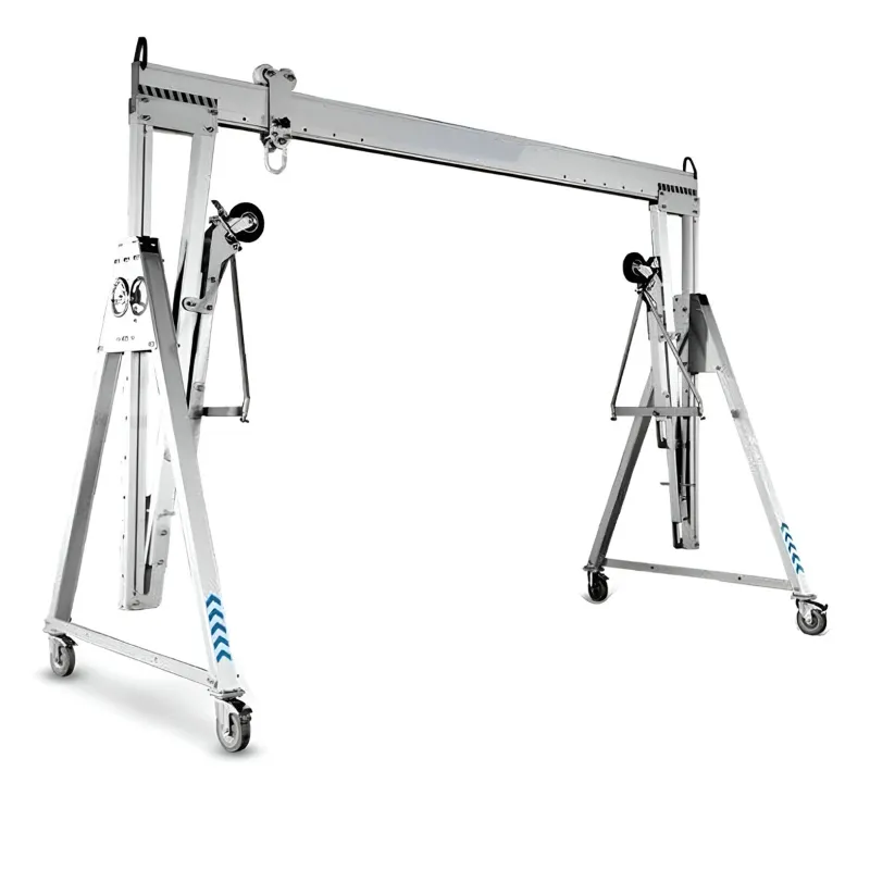 Heavy Duty 5000 Kg Load Capacity Portable Gantry Crane For Lifting