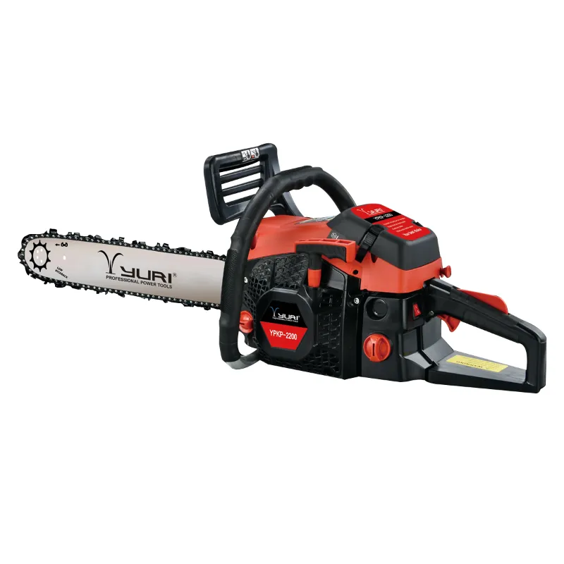 YURI YPKP-2200, 62-cc, Petrol Chainsaw with 22 inch Guide Bar | Ideal for Cutting Tree, Landscaping and Logging Woods