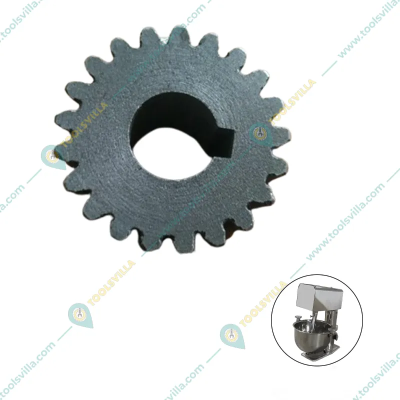 21 Teeth Gear for SS Gharelu Dough Atta Kneader Machine 2 Kg with 0.25HP Motor