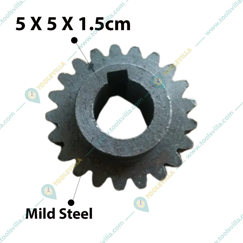 21 Teeth Gear for SS Gharelu Dough Atta Kneader Machine 2 Kg with 0.25HP Motor