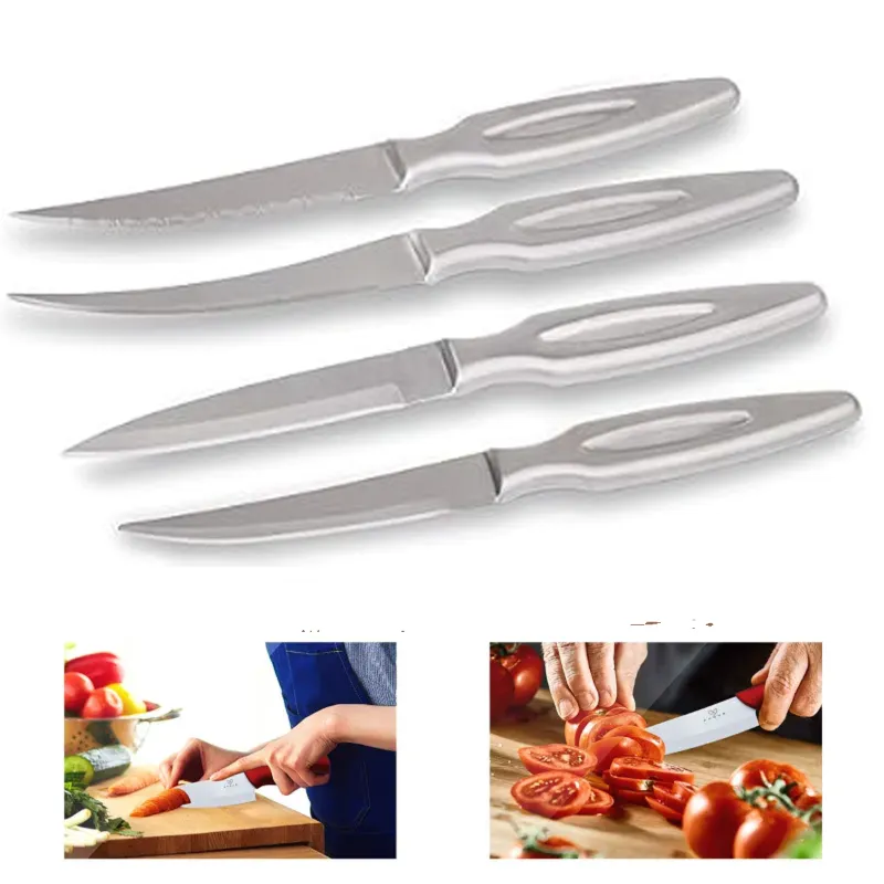 Premium Quality Kitchen Knife Set Glossy Finish(Pack of 4)