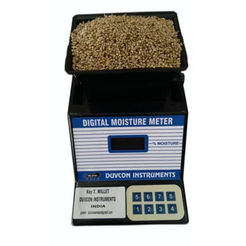 Duvcon Grain Moisture Meter for Measuring Moisture Level of Different Types of Grain | 1 Year Warranty