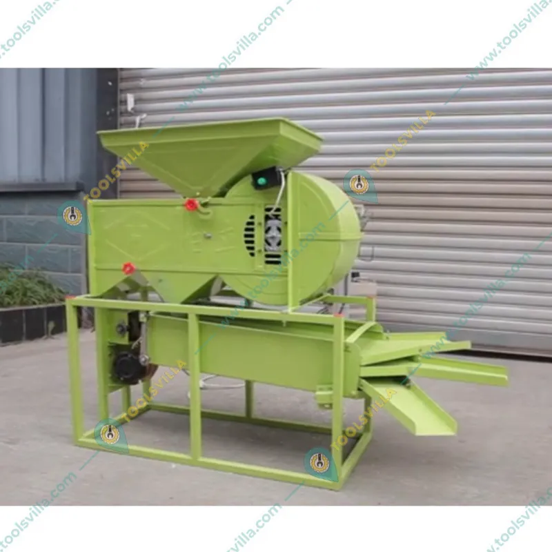 Double Motor Grain Winnower Grader and Cleaner Machine, 400-500 kg per hour