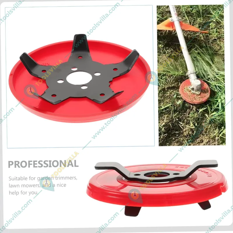 Brush Cutter Attachment for Paddy Field and Dry/Wet Field, Suitable for All Types of Petrol Brush Cutter(Quantity-10 Pieces)