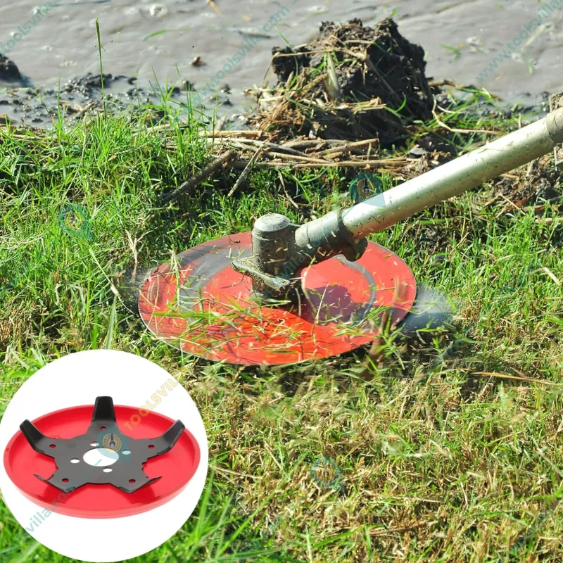 Brush Cutter Attachment for Paddy Field and Dry/Wet Field, Suitable for All Types of Petrol Brush Cutter(Quantity-10 Pieces)