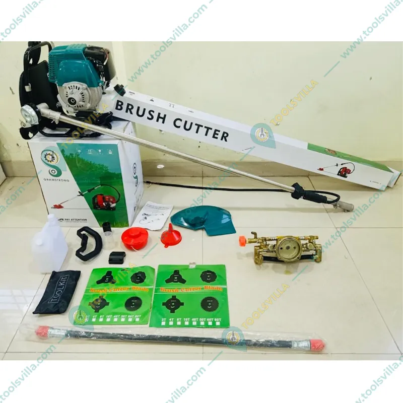 GRAMSTRONG 4 Stroke Grass Cutting Machine with Sprayer Attachment For Multipurpose Use With 6 Month Warranty