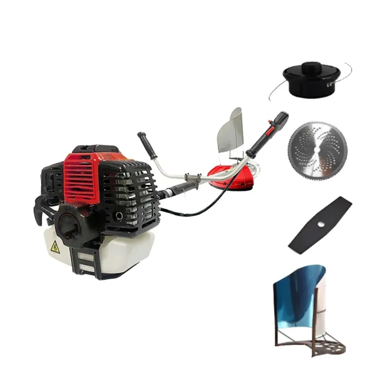 Heavy Duty 2.7HP 52cc 2 Stroke Air Cooled Brush Cutter with Free Attachments