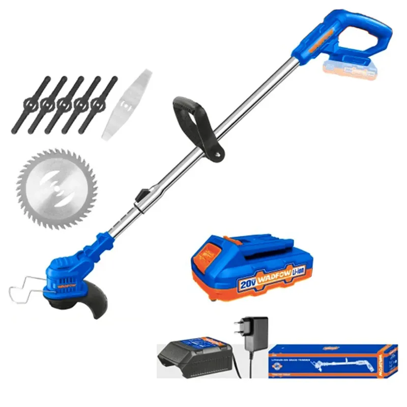 Wadfow 20V Lithium-Ion Battery Operated Cordless Grass Trimmer with Battery & Charger, WGTP511