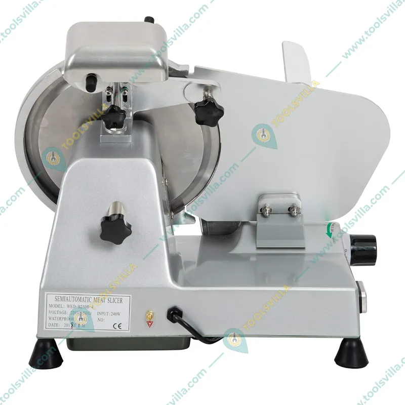 GMS-250 0.32 kW Gravity Meat Slicer, 0 to 10 mm Cutting Thickness