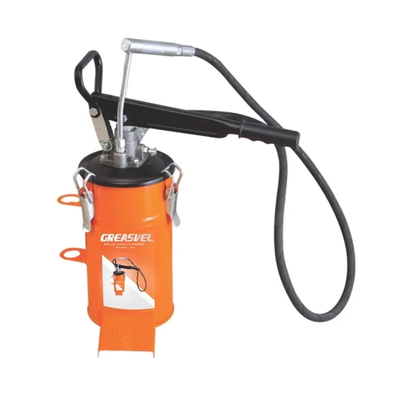 Greasvel Grease Bucket Dispenser 6kg Capacity without Wheel ( GV 6 WL) 