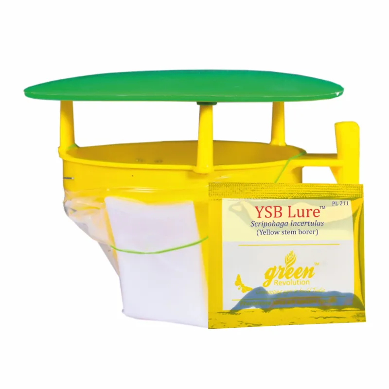 Green Revolution Highly Effective Funnel Insect Trap with YSB Insect Lure(Pack-15 pcs)