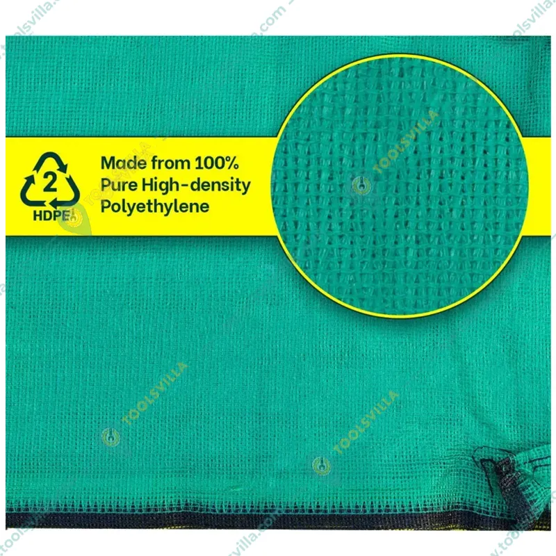 High Quality 50 % UV Sunlight Protected Green Shade Net | Suitable for Home, Garden, Nursery(Size-5 meter x 50 meter)