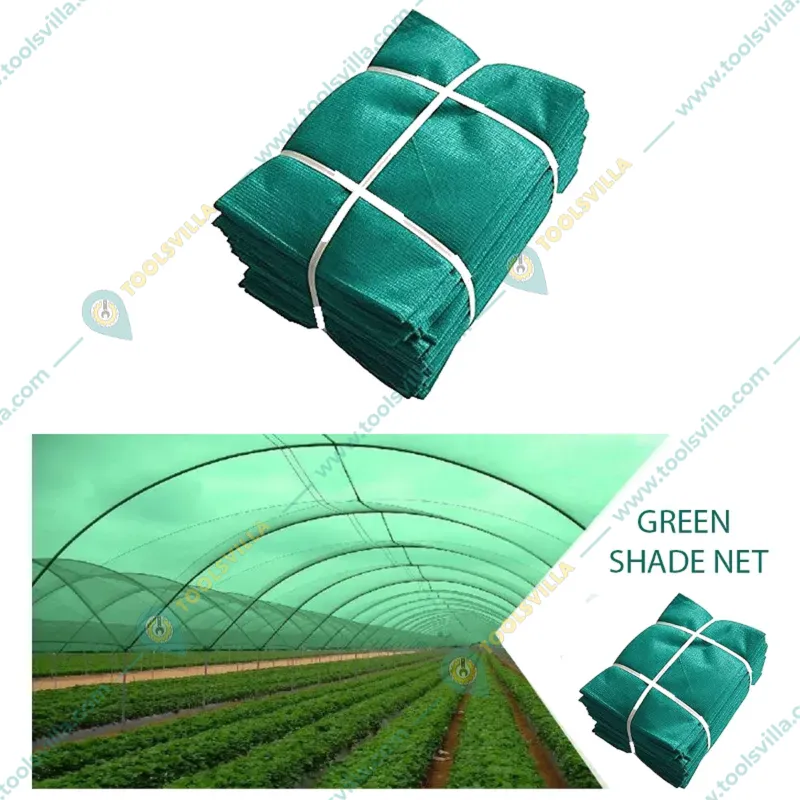 High Quality 90 % UV Sunlight Protected Green Shade Net | Suitable for Home, Garden, Nursery(Size-2.5 meter x 50 meter)