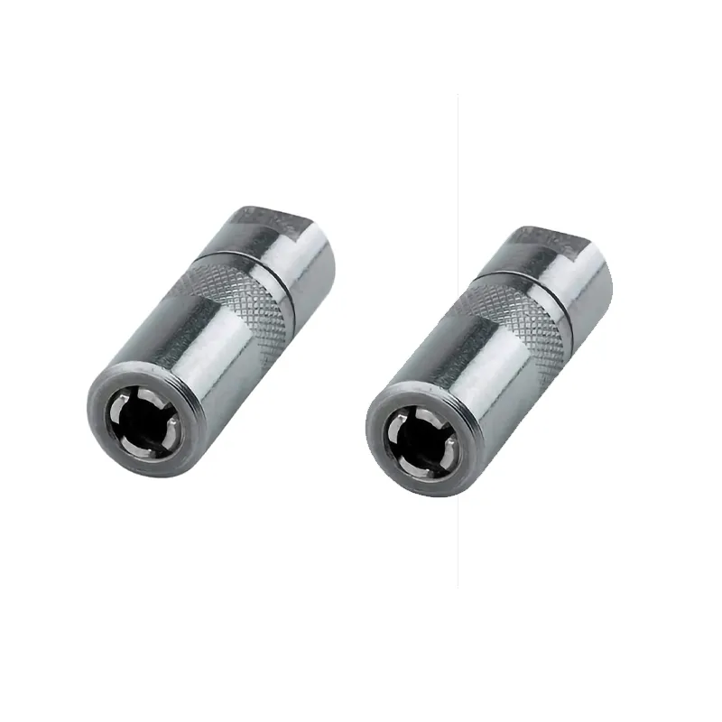 Groz 2 Pcs 4 Jaw Grease Gun Coupler With Ball Check (HC/14/4/B)