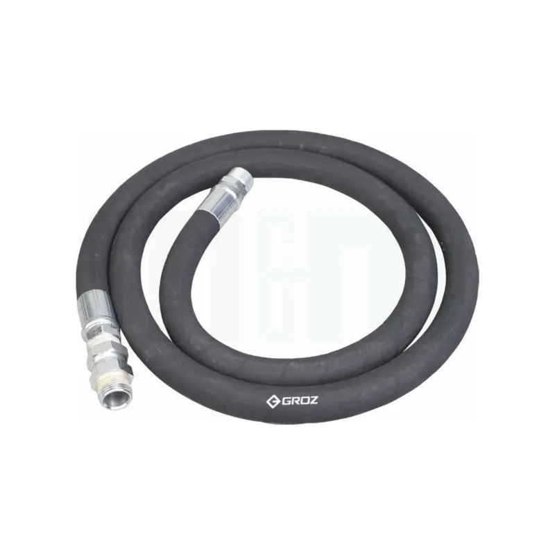 Groz 1.5 m Long 1/2 Inch x 1/2 Inch Hydraulic Hose (HH/1.5/1-2M/BSP)