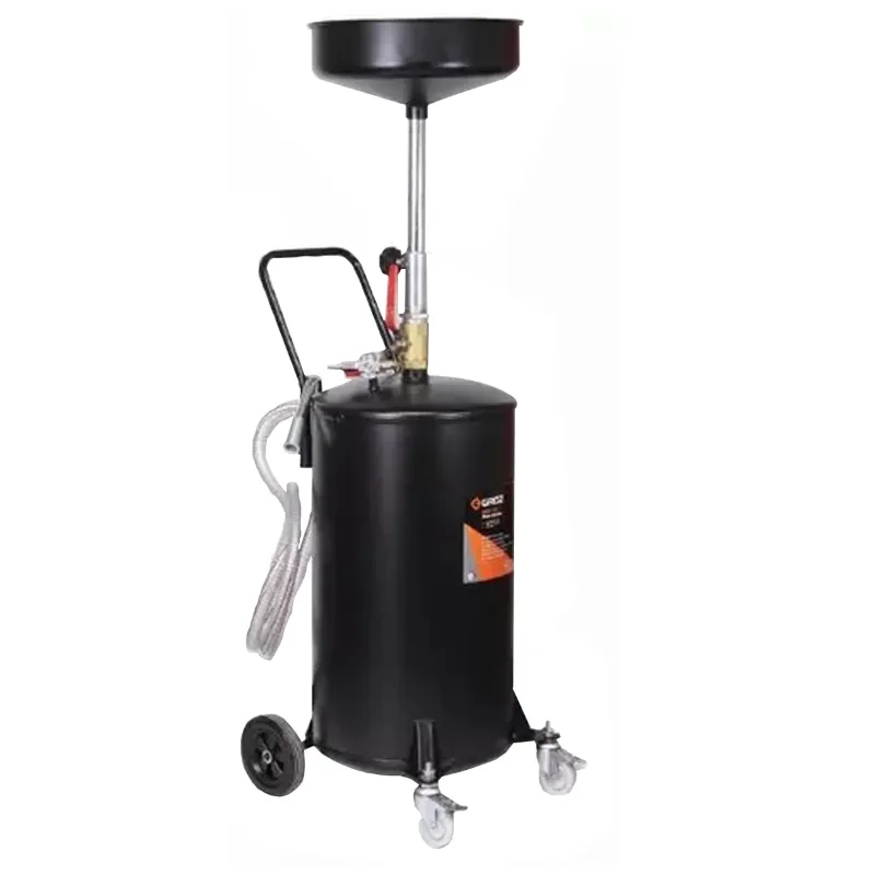 Groz 68 L Pneumatic Waste Oil Suction or Drainer Tank With Anti Splash Screen (WOD/68A)