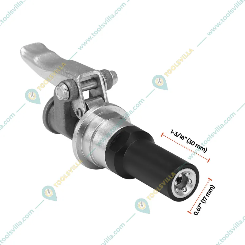 Groz Quick Lock Grease Coupler (HC/21/BSP)