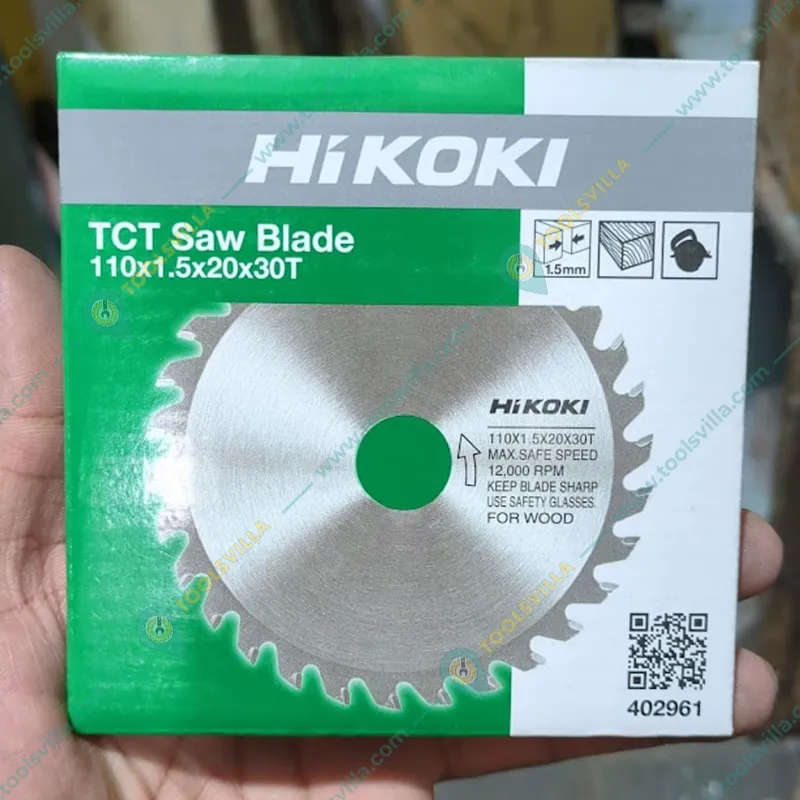 HIKOKI 4 inch (110 mm) 30T TCT Saw Blade (402961) - Pack of 2