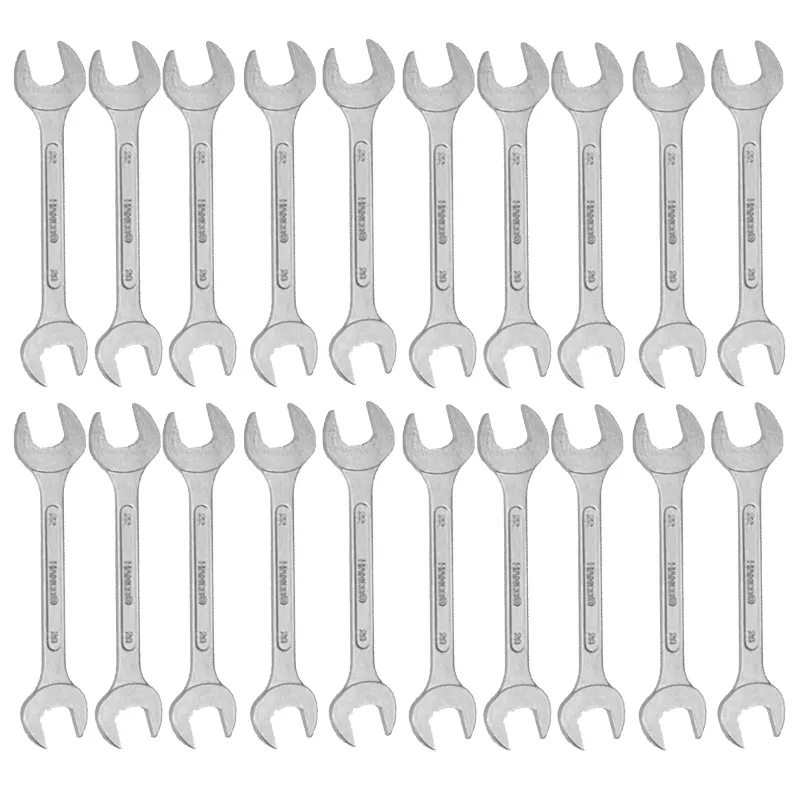 Hamco 20 Pcs 6mm X 7mm Double Open End Spanner Set