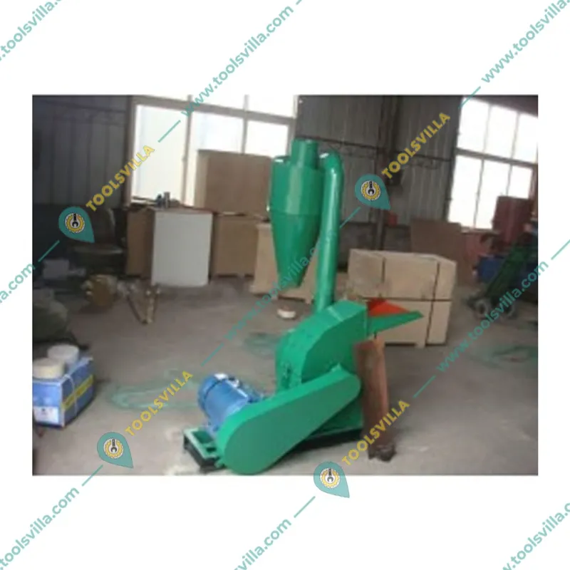 Commercial 5 HP Hammer Mill With Cyclone, Three Phase, 50 to 60 Kg/hr Capacity