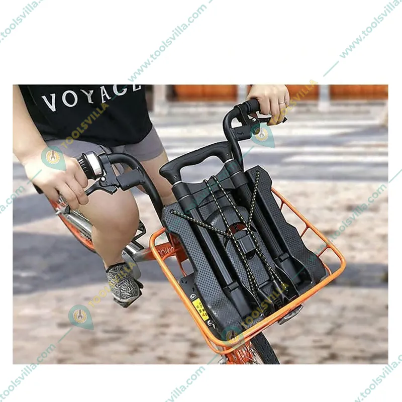 Premium Quality 25 Kg Load Capacity Foldable Luggage Hand Cart Trolley With Telescopic Rod