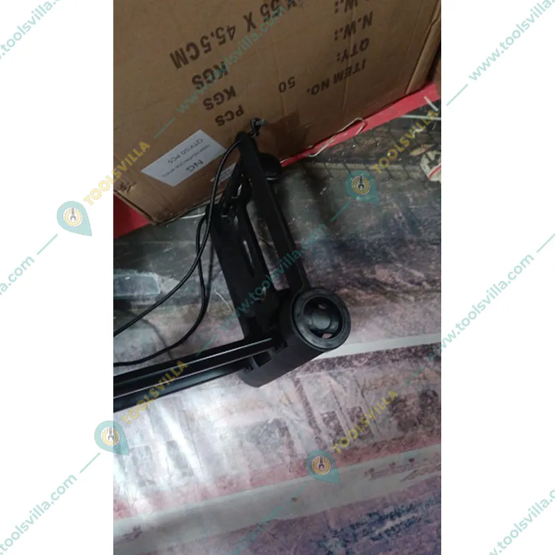 Premium Quality 25 Kg Load Capacity Foldable Luggage Hand Cart Trolley With Telescopic Rod