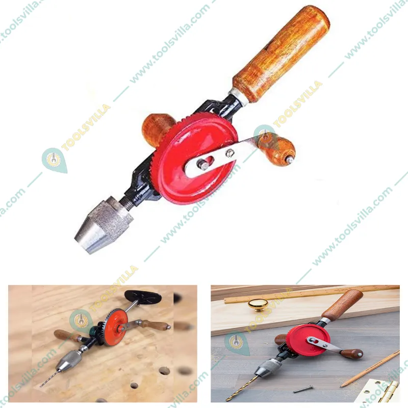 Hukums Hand Drill Machine & 13Pcs Drill Bit Set for Home Use