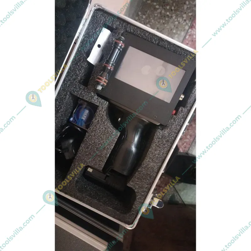 25.4mm Metal Body without Cartridge Logo and Barcode Printing Machine with Pendrive